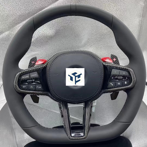 Volante Personalizado para BMW G20 G28 G30 G38 G80 G82 M3 320i 330i <span class=keywords><strong>330e</strong></span> 340i 540i, Volante Deportivo de Fibra de Carbono Forjado con LED - Product Image 4