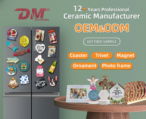 Sous-verres en céramique de haute qualité, tapis de table, divers motifs de tasses de bonne qualité, brillants, ronds, sublimation 3D, liège, excellent ensemble <span class=keywords><strong>cadeau</strong></span> - Product Image 6