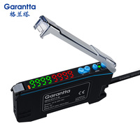 Amplificador de Fibra Óptica de Doble Pantalla Digital Tipo Económico con Salida Universal y Sensor Fotoeléctrico de Fibra con Calibración Sencilla