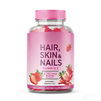 Haar Huid Nagels Biotine C E Gummy Vitaminen Beauty Gezondheidssupplementen Wellness Boost Immuniteit Energie Dieet Kruiden Natuurlijk 24-Maanden