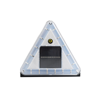 6 pièces LED magnétique Signal de signalisation Led éclairage d'urgence extérieur voiture solaire avertissement Flash lumière stroboscopique lampe d'avertissement de sécurité