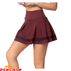 定制运动网球高尔夫运动裙，带短裤快干<span class=keywords><strong>2</strong></span>合1，适合女孩小订单 - Product Image 4