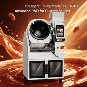 AI Powered Commercial Cooking Robot Restaurants Automatic Stir Fry Stainless Steel 2-5kg Capacity Smart Kitchen Equipment High