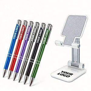 Bolígrafo Promocional al por Mayor, Bolígrafo de Metal con Punta de Bola, Personalizado con Logotipo, Regalo Empresarial, Escritura Suave - Product Image 1