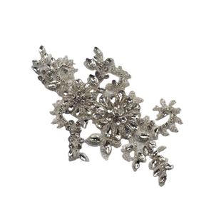 HC-0004 Hechun écologique fait à <span class=keywords><strong>la</strong></span> main à coudre perle robe <span class=keywords><strong>de</strong></span> mariée strass Appliques Stretch & Glow in the Dark verre matériel - Product Image 4