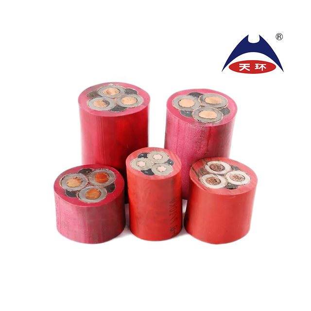 6/10KV Heavy Duty Rubber Sheathed Flexible MYPTJ EPR Insulated Copper Explosion-proof Mining Electric Cable 500m Tianhuan
