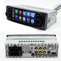 Autoradio Hisound 5 pouces simple DIN avec 6 RCA, RDS, Carplay, YouTube, Wi-Fi, lecteur MP5