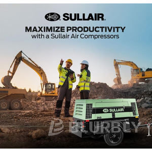<span class=keywords><strong>Compresor</strong></span> de Aire de Tornillo Portátil Sullair de 260 CFM con Motor Cummins, 100 psi y 6.9 bar, Totalmente Refrigerado por Aire para Construcción de Carreteras - Product Image 3