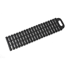 Tapis <span class=keywords><strong>de</strong></span> Traction réglable pour voiture, avec poignées en caoutchouc, pour le sable, la <span class=keywords><strong>boue</strong></span> et la neige, voie d'urgence - Product Image 4