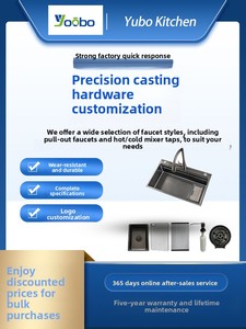 <span class=keywords><strong>Lavello</strong></span> da <span class=keywords><strong>Cucina</strong></span> Monoblocco in Acciaio Inox 304 con Motivo a Grani di Riso, Vendita Diretta dalla Fabbrica - Product Image 6