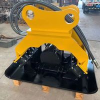 Plaque vibrante hydraulique haute performance RIBETTER pour excavatrices de 1,5 à 40 tonnes – Moteur de compactage pour routes