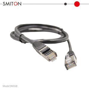 <span class=keywords><strong>Cable</strong></span> <span class=keywords><strong>Ethernet</strong></span> Cat5 Blindado de 4 Pares Trenzados RJ45 8P8C Macho <span class=keywords><strong>a</strong></span> Macho - Product Image 2