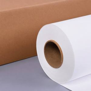 Rouleau de papier synthétique PP auto-adhésif, imprimable, mat, pour affiches, en polypropylène, brillant, encre à base d'eau - Product Image 2