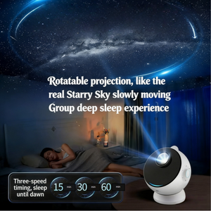 Lampe de projection LED PC avec système stéréo son surround - Cadeau créatif et romantique pour chambre à coucher, ambiance galaxie, décoration intérieure - Product Image 4