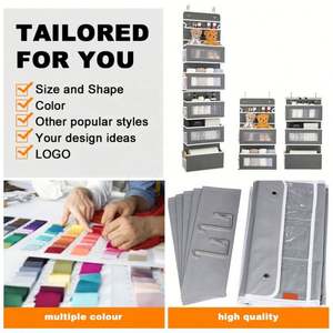 Organizador de Puerta de 6 Estantes, 1 Dividido en 2, Organizador de Almacenamiento Colgante para Puerta, Gran Venta - Product Image 4