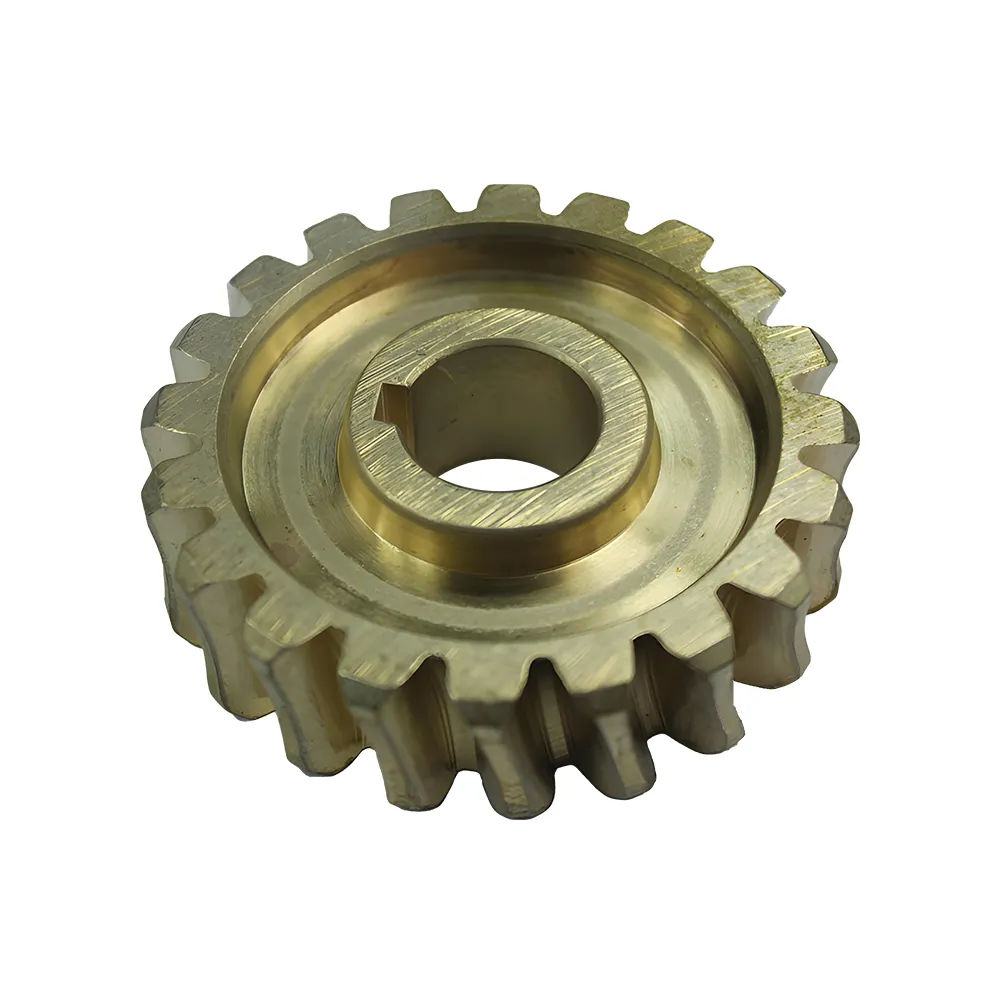 Hot factory professional custom brass spur gear for power transmission machine