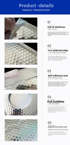 Hot Sale Biodegradable Poly <strong>Bubble</strong> Retort Pouch Safe Shipping Courier Plastic Ziplock Push Hot Sale Safe Shipping Poly <strong>Mailer</strong> - Product Image 4