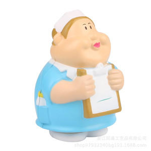 Cartoon Nurse PU Foam Molding Toy Gift High <b>Rebound</b> Plaything - Product Image 4