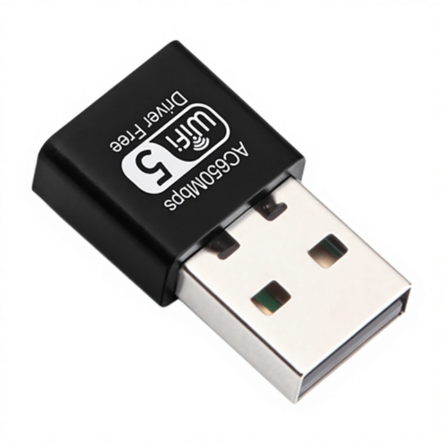 650m Driver-free USB Wireless Network Card Desktop Notebook Wifi Receiver Plug and Play Wireless Network Card
