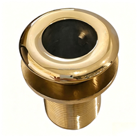Accessoires nautiques en laiton et alliage de cuivre, raccords de plomberie durables pour bateaux et yachts, traversant le coque, pour conduites de moins de 2 pouces