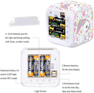 Réveil de bureau <span class=keywords><strong>Licorne</strong></span> pour enfants Réveil de chambre numérique LED - Product Image 3