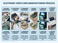 Boîte cadeau vidéo 7 pouces avec écran LCD, boîte en papier, téléchargement de musique MP4, logo personnalisé, cadeau promotionnel d'entreprise