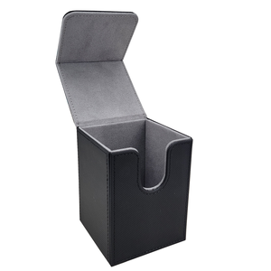 Boîte de rangement pour jeux de cartes Commander, étui en cuir pour cartes TCG avec fermeture magique - Product Image 3