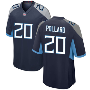 Marineblauwe Tennessee Jersey Custom American Football Shirts, gestikte geborduurde jeugduniformen, sportkleding met logo's - Product Image 5