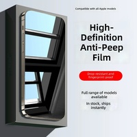 Protection d'écran en verre trempé 9H anti-espion 360° pour téléphone portable, couverture intégrale incassable
