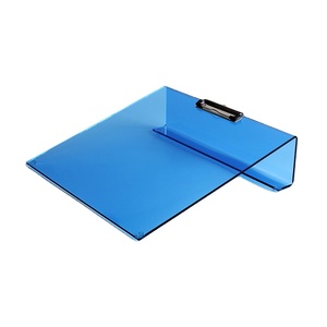 RAY YI studenti personalizzati per esterni che disegnano la lavagna angolata in acrilico per scrivere la Clip di <span class=keywords><strong>Plexiglass</strong></span> in plastica lucido - Product Image 1
