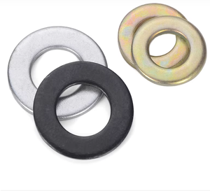 Rondelles plates métriques en laiton extra épaisses, zinguées blanc, M1.6-M64, tolérances 100HV-300HV pour diverses applications - Product Image 4