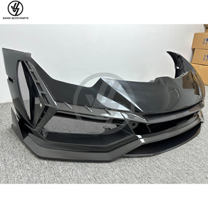 กันชนหน้าคาร์บอนไฟเบอร์ฟอร์จสไตล์ลิลิธสำหรับแลมโบ ฮูราแคน LP580 LP610 ปี 2014-2018 รุ่นใหม่ - Product Image 2