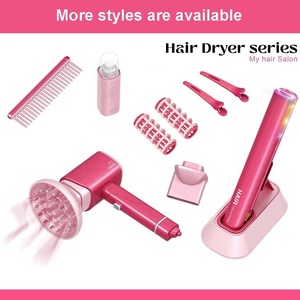 Peluquería de juguete <span class=keywords><strong>para</strong></span> <span class=keywords><strong>niñas</strong></span>, 13 Uds., juego de simulación <span class=keywords><strong>para</strong></span> niños, conjunto de belleza <span class=keywords><strong>para</strong></span> vestir <span class=keywords><strong>con</strong></span> estilo, alisador de espejo <span class=keywords><strong>con</strong></span> <span class=keywords><strong>luces</strong></span> y efectos de sonido - Product Image 5