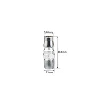 Nouveau 1/4 pouces NPT raccords de tuyau d'air à dégagement rapide connecteur de coupleur de pneu solide pour l'état masculin américain-nouveau