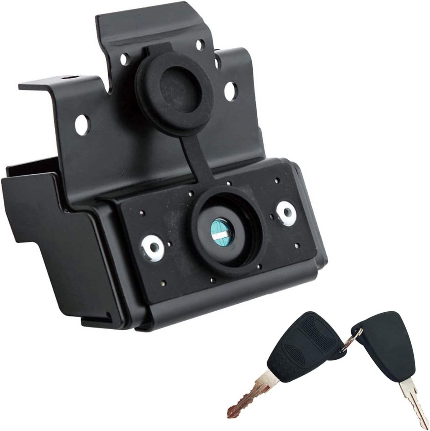 Serrure De Capot De Verrouillage De Capot De Moteur De Voiture Pour Jeep Wrangler Jk Jku 2007 2017 Rouge 78687926