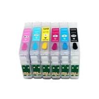 Kartrid Tinta Isi Ulang T0821-T0826N untuk Epson Stylus Photo TX700/TX800/TX710W/TX650/TX810FW/TX820/RX615/R270/R290/T50
