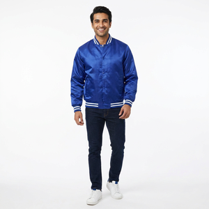 Veste universitaire personnalisée en laine et cuir pour homme, avec patchs en chenille, style Letterman, veste de baseball pour homme - Product Image 1