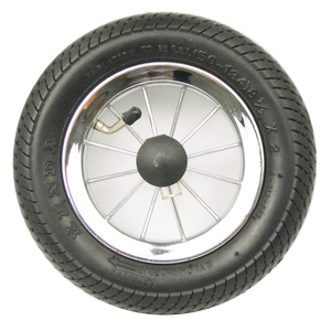 Rueda de Goma de 8-1/2"x2" <span class=keywords><strong>con</strong></span> Llanta de Aleación 16-22h para <span class=keywords><strong>Bicicleta</strong></span> Infantil - Product Image 1