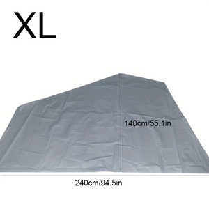 Wholesale Motorcycle Clothing PEVA Single Layer Rainproof <b>Sunscreen</b> Cover Vehicle Protective Rain - Product Image 3
