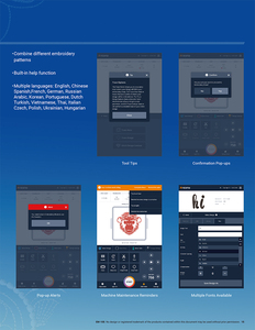 Máquina de bordar inteligente <span class=keywords><strong>Ricoma</strong></span> por ordenador, máquina de bordar de alta velocidad para el hogar - Product Image 4
