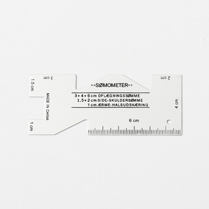 Jauge de mesure de haute précision, 100 pièces, règle de <span class=keywords><strong>couture</strong></span> en métal, pour courtepointe, bricolage - Product Image 2