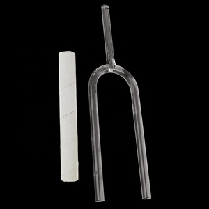 Diapason in Cristallo di Quarzo 432Hz di Alta Qualità con Finitura Bianco Latte Opaco, Purezza SiO2>99.9% per Terapia del Suono, Prodotto Premium - Product Image 5