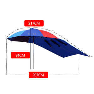 ร่มกันแดดรถยนต์ไฟฟ้าแบบกำหนดเองร่มกันฝนรถสามล้อแบบหนาร่มกันฝนแดดและฝน - Product Image 3