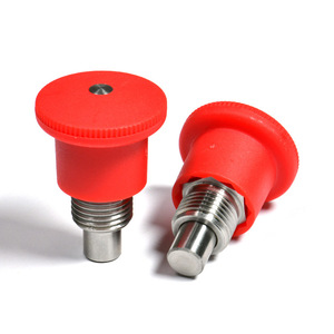 SS304 Núm Kéo Nhỏ Vít Lập Chỉ Mục Chốt Kéo Lò Xo Pít Tông Lập Chỉ Mục Nhỏ Đầu Nhựa An Toàn - Product Image 5