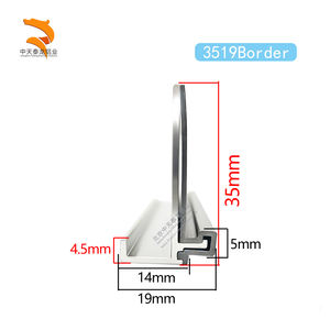 Diffusore aria in alluminio profilo alimentazione sistema HVAC griglia di alluminio profilo - Product Image 5