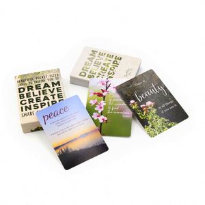 Tarjetas de Afirmaciones para la Salud Mental, Impresión de Logotipo Personalizado, Mazo de Tarjetas Motivacionales - Product Image 3