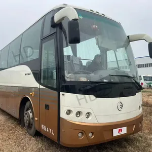 HDQ Used bus 47 seats Euro 3 6L Engine alignment Diesel oil bus de transport public city buses for africa