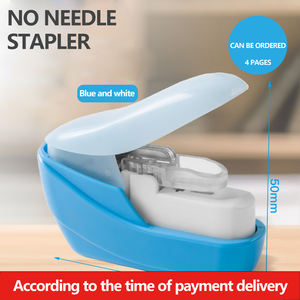 <span class=keywords><strong>Agrafeuse</strong></span> de bureau <span class=keywords><strong>sans</strong></span> agrafes reliure à <span class=keywords><strong>papier</strong></span> fournitures scolaires pour étudiants - Product Image 5