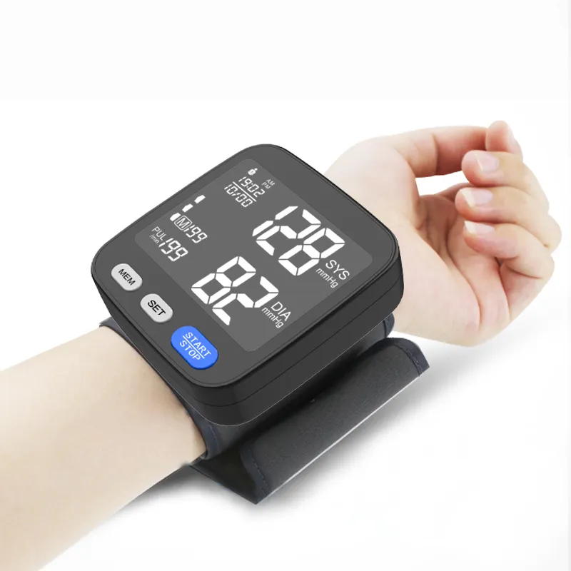 CE ISO Certified Automatic Digital Wrist Blood Pressure Monitor Price