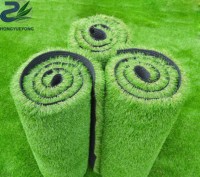 Gazon artificiel Hong Yueyong, herbe synthétique en plastique, hauteur de pile 20mm/10mm/40mm pour basketball, football, usage extérieur, PP+PE, option 45mm